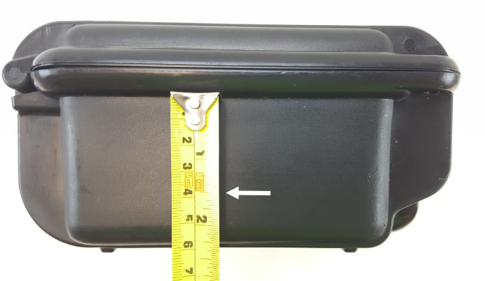 Measuring left edge