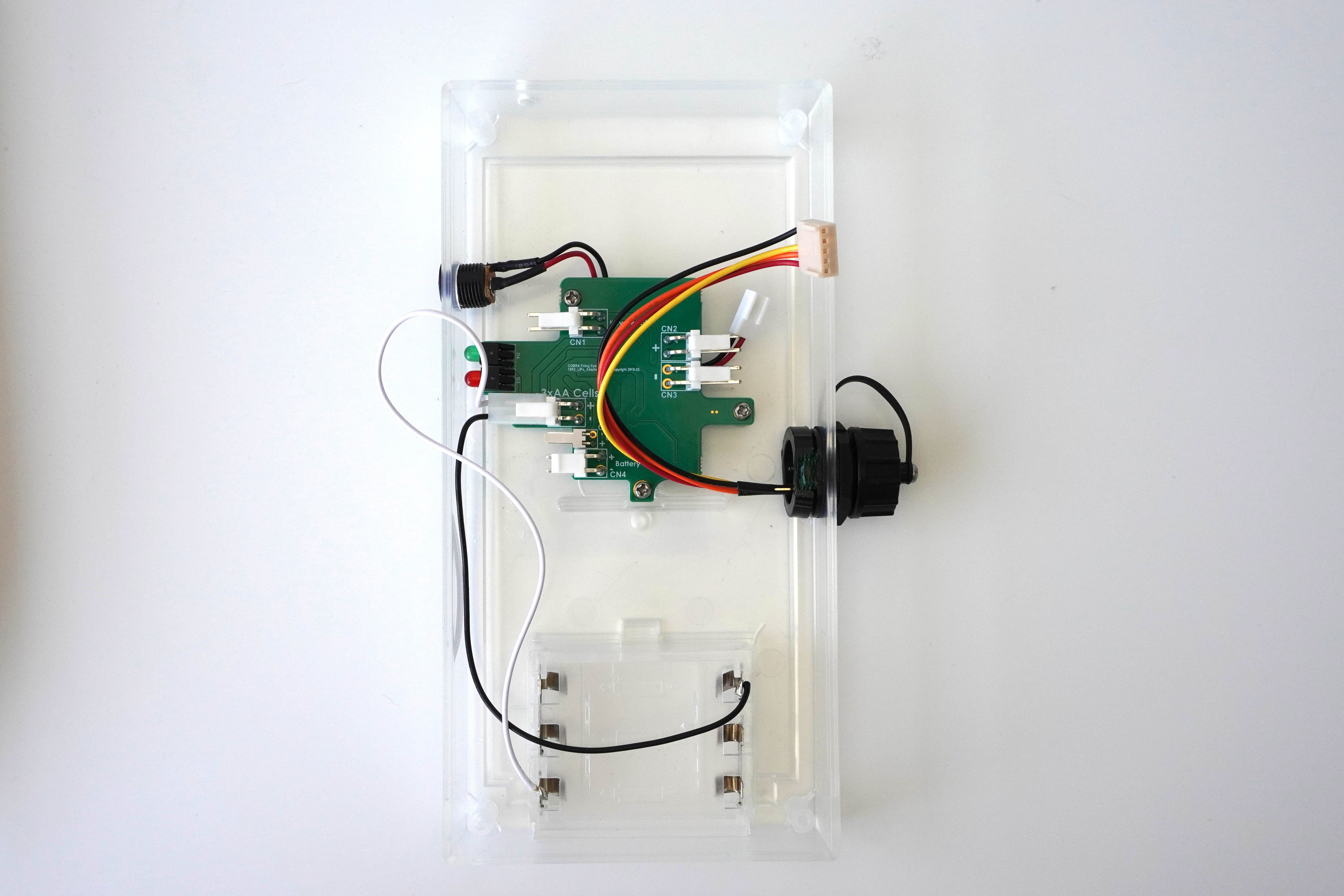 AA battery harness connection