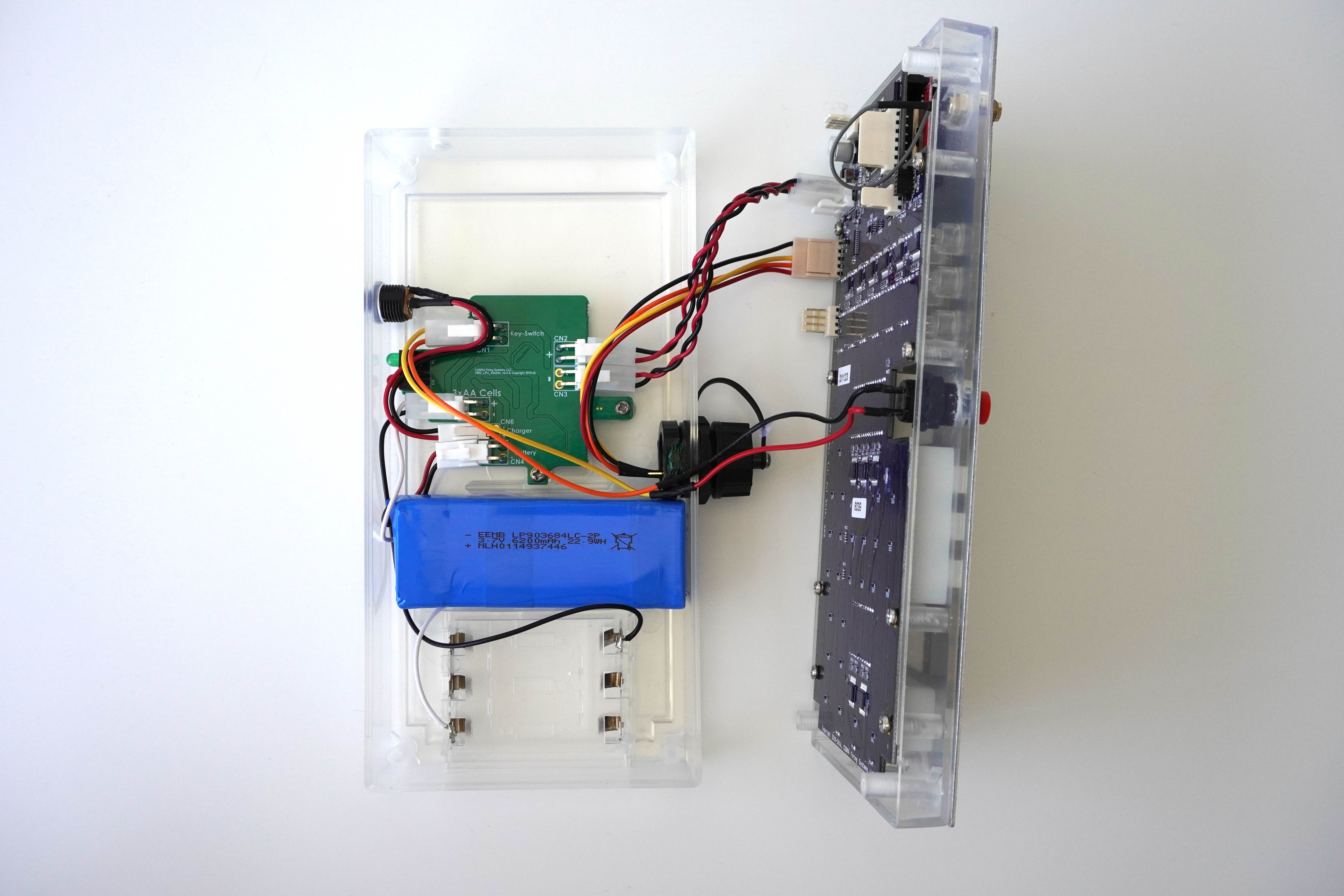 Old red/black harness connection