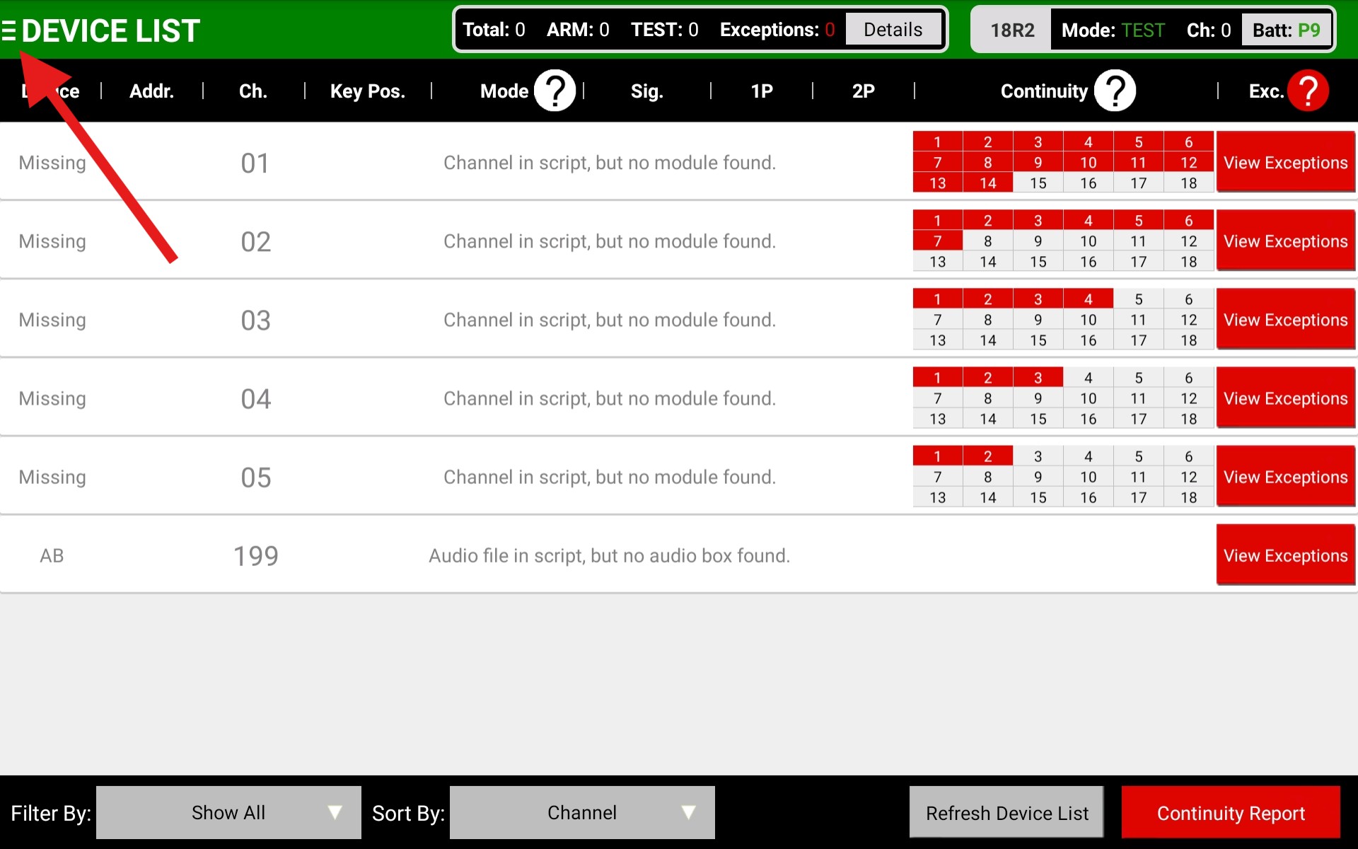 Gen 1 Control Panel Arrow Pointing to Hamburger Menu.jpg