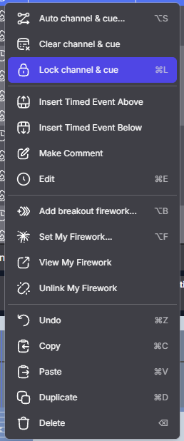 Event Options Menu Lock Channel and Cue Highlighted.png